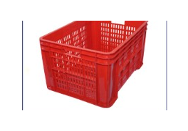 FVC05 deep red fruit and vegetable crate